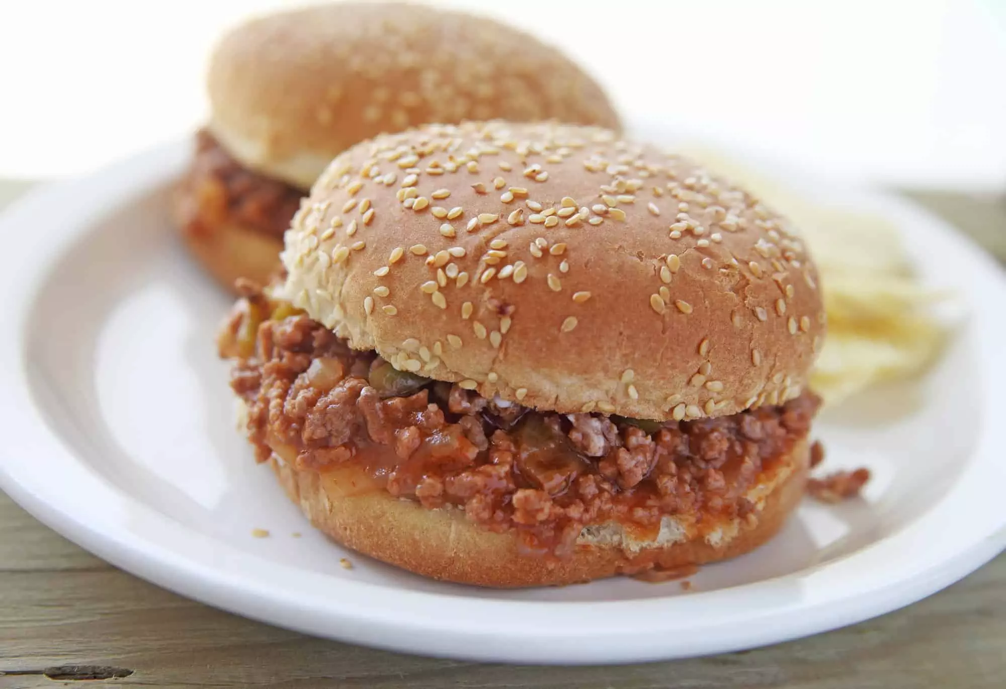 Sloppy Joes are an age old family favorite! Get our mouthwatering recipe and easy recipe at Made In A Pinch. Follow us on Pinterest for even more recipes!2-min