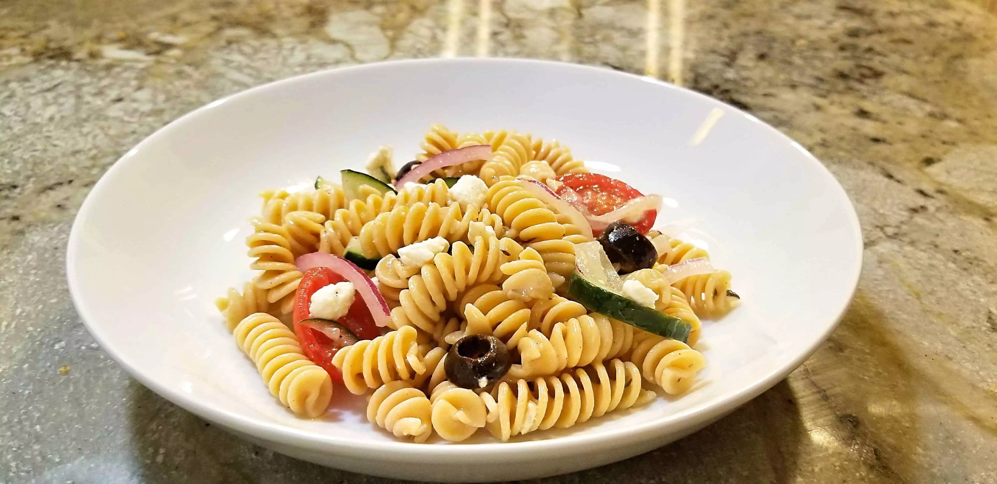 Find out about Barilla's chickpea pasta and grab our recipe for one of our favorite Greek side dishes on Made in a Pinch. Follow us on Pinterest for more healthy living tips and easy recipes!