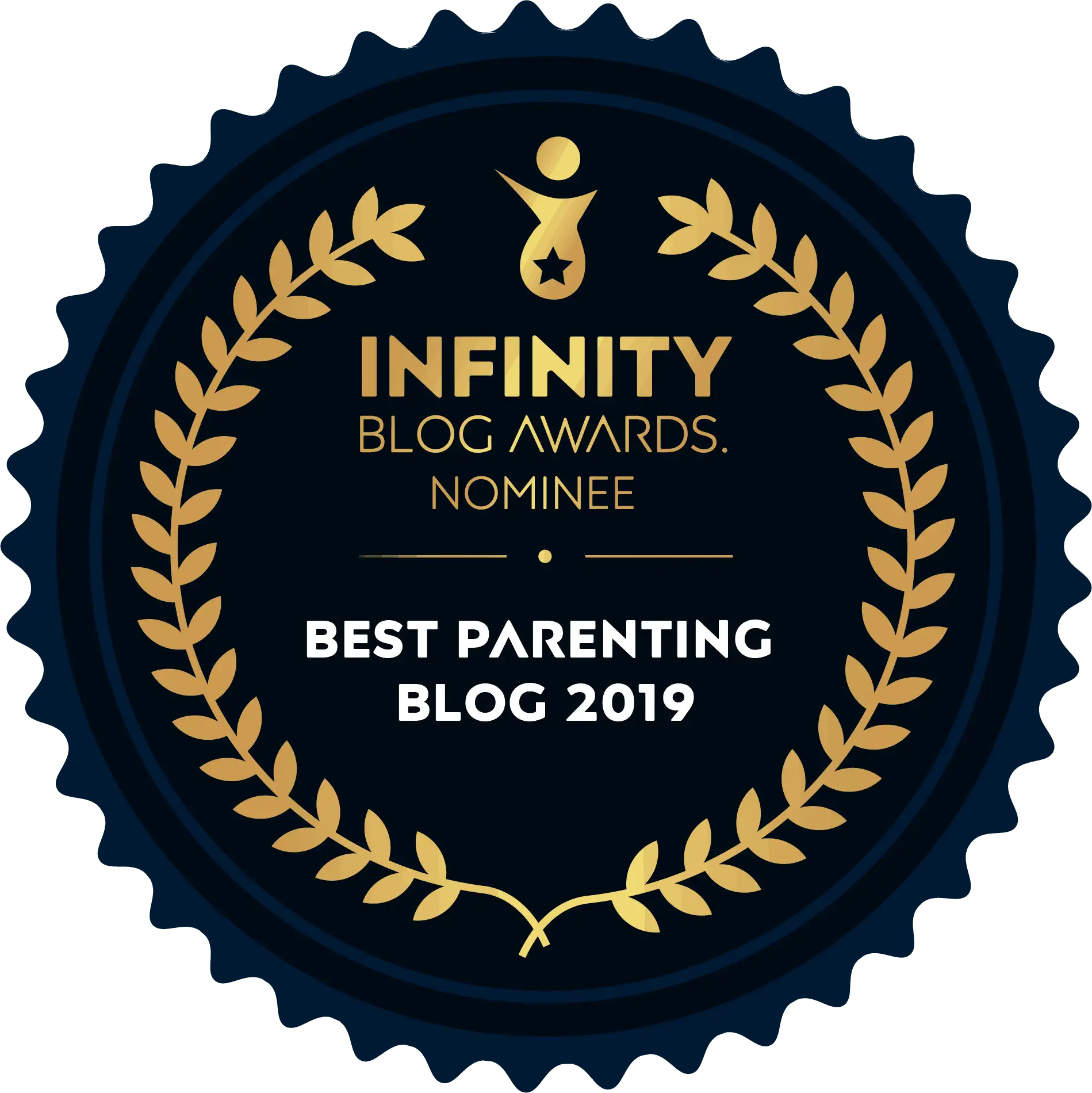 Infinity Best Parenting Blog Nominee Award