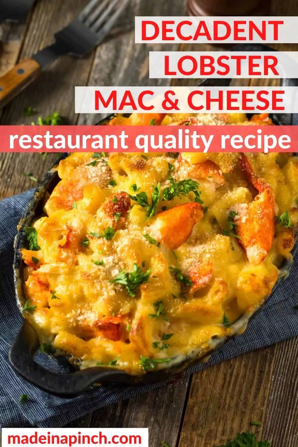lobster macaroni and cheese pin image