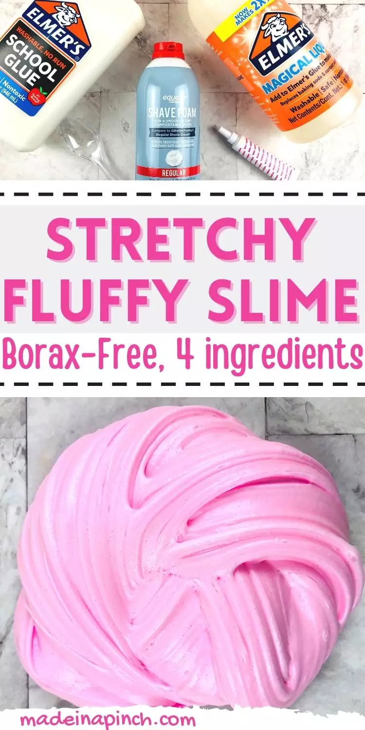 how to make fluffy slime pin image