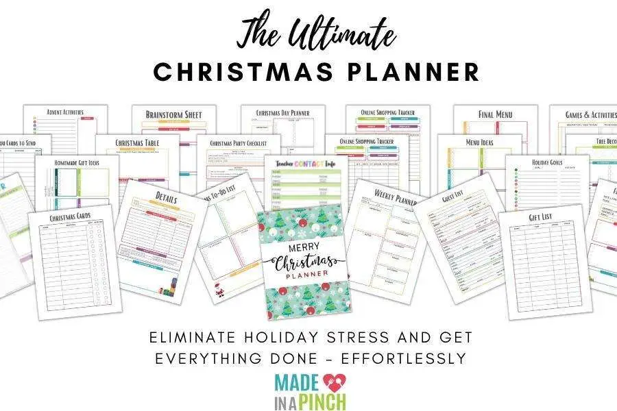 Christmas planner