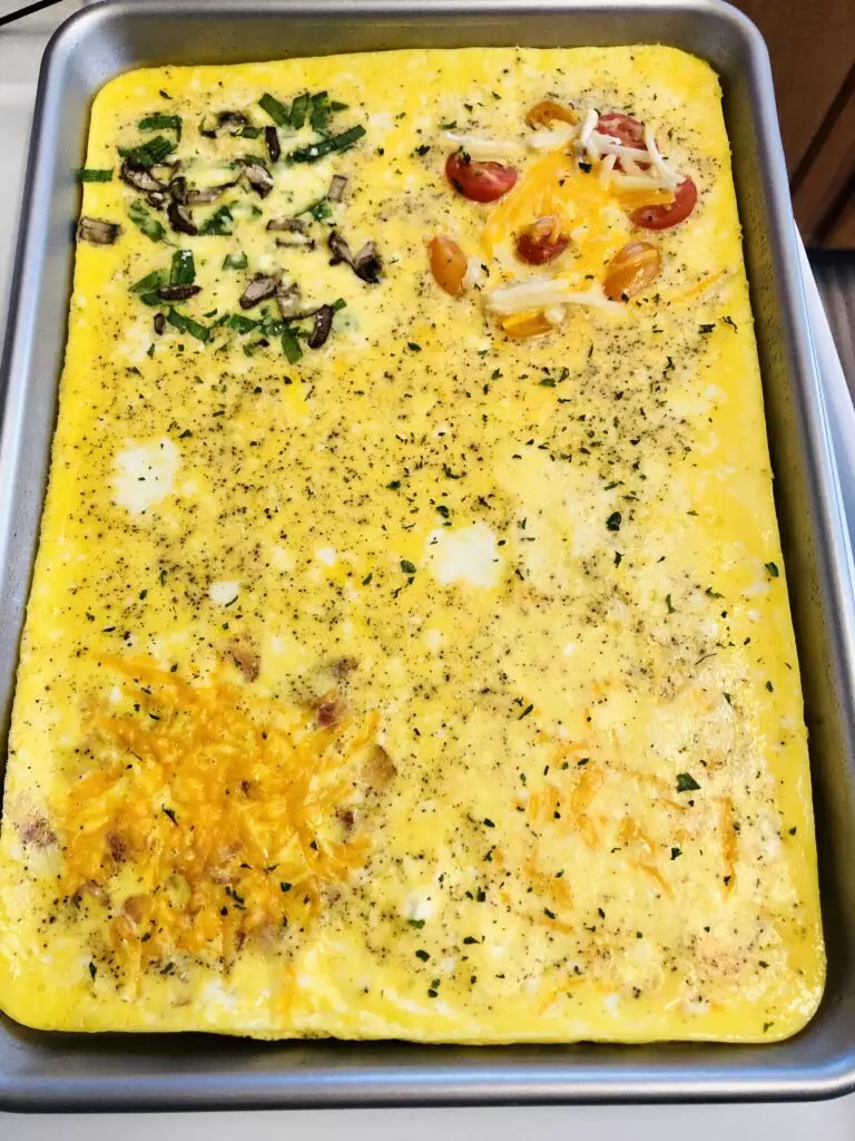 oven-baked eggs