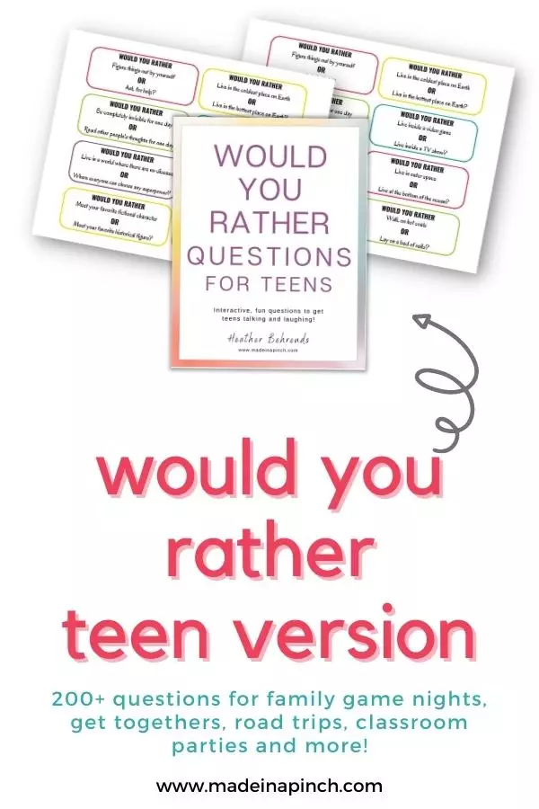 would you rather questions for teens mockup