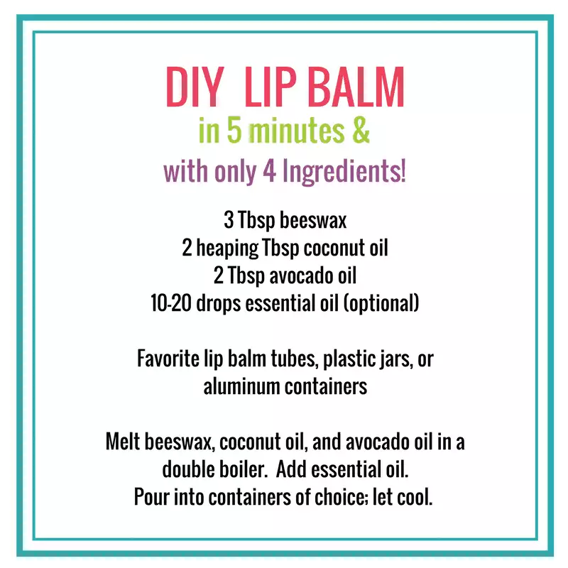 DIY Lip Balm recipe