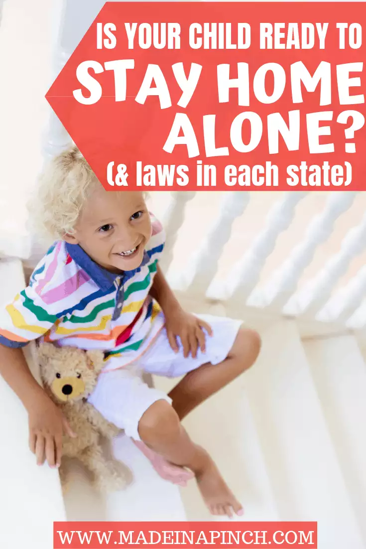 Ever wonder what the age is to allow kids to stay home alone? Here are the answers for ALL 50 states (it