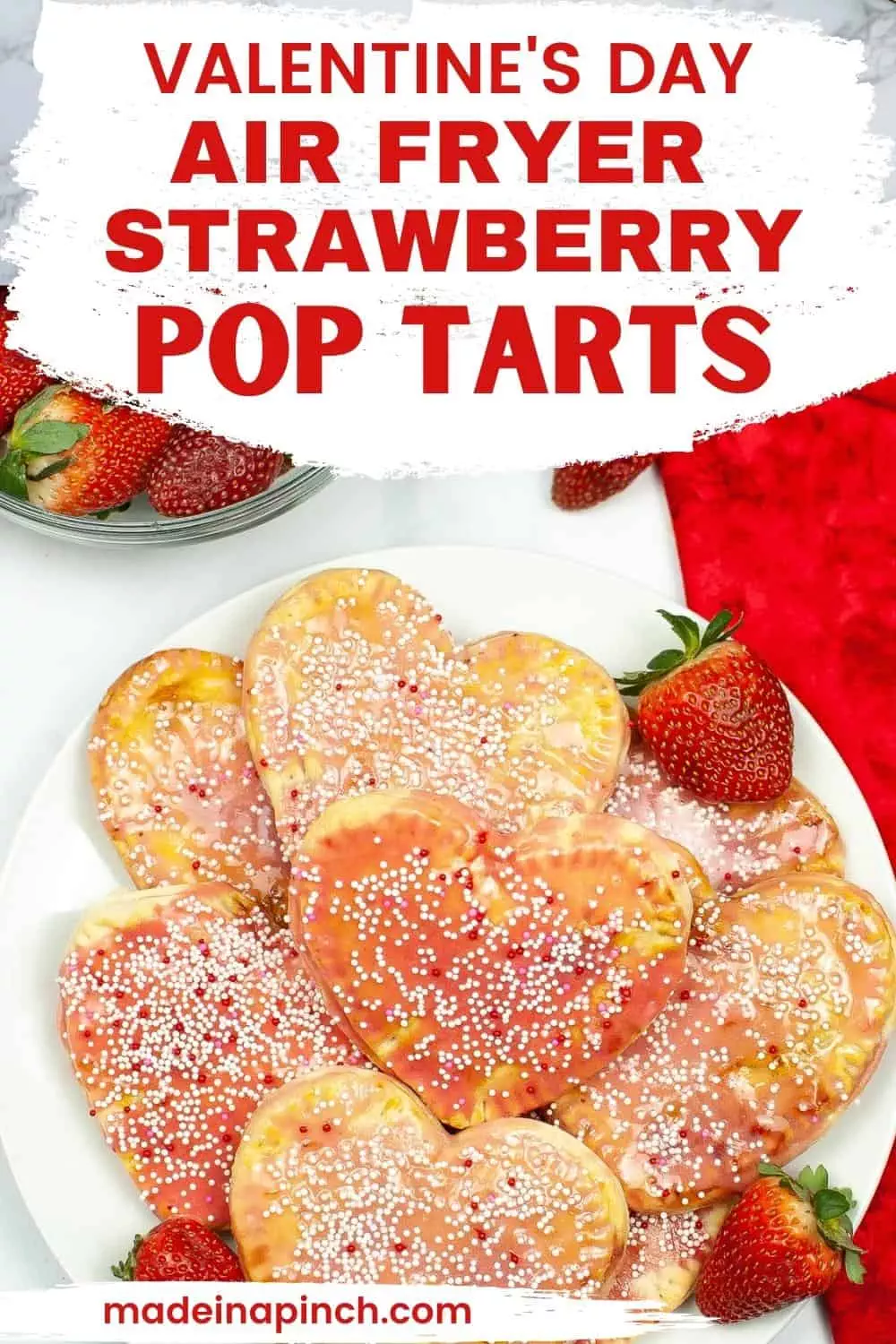 homemade strawberry pop tarts pin