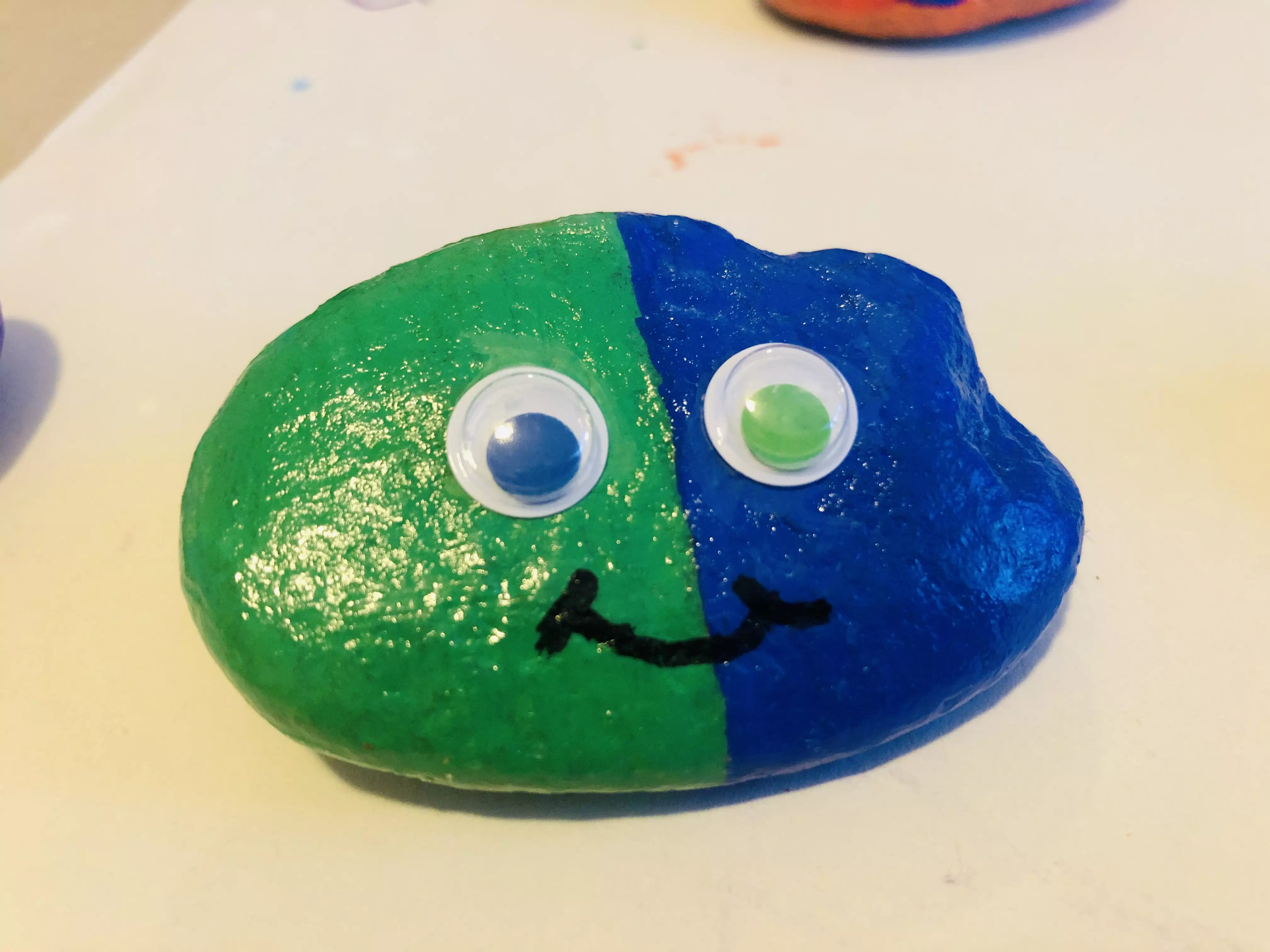 painted pet rock