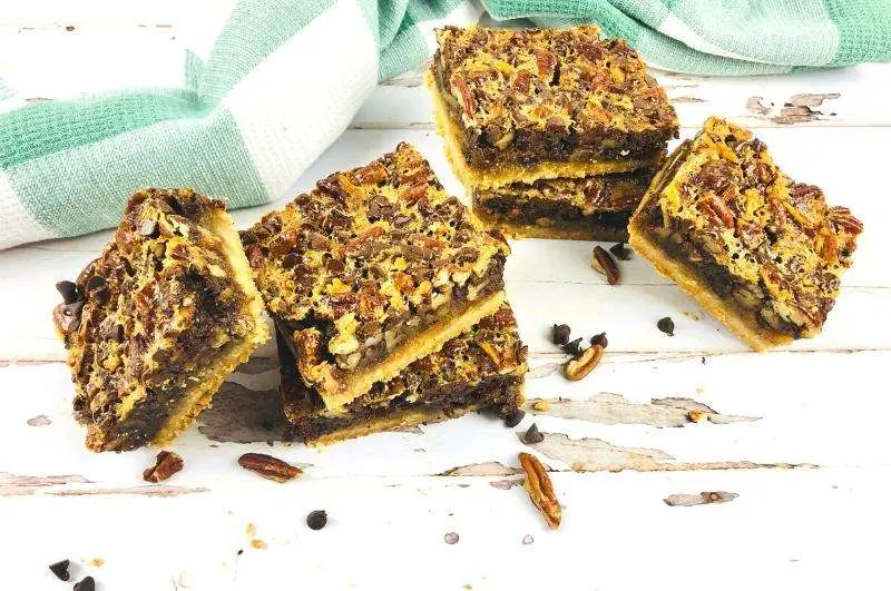 chocolate pecan bars