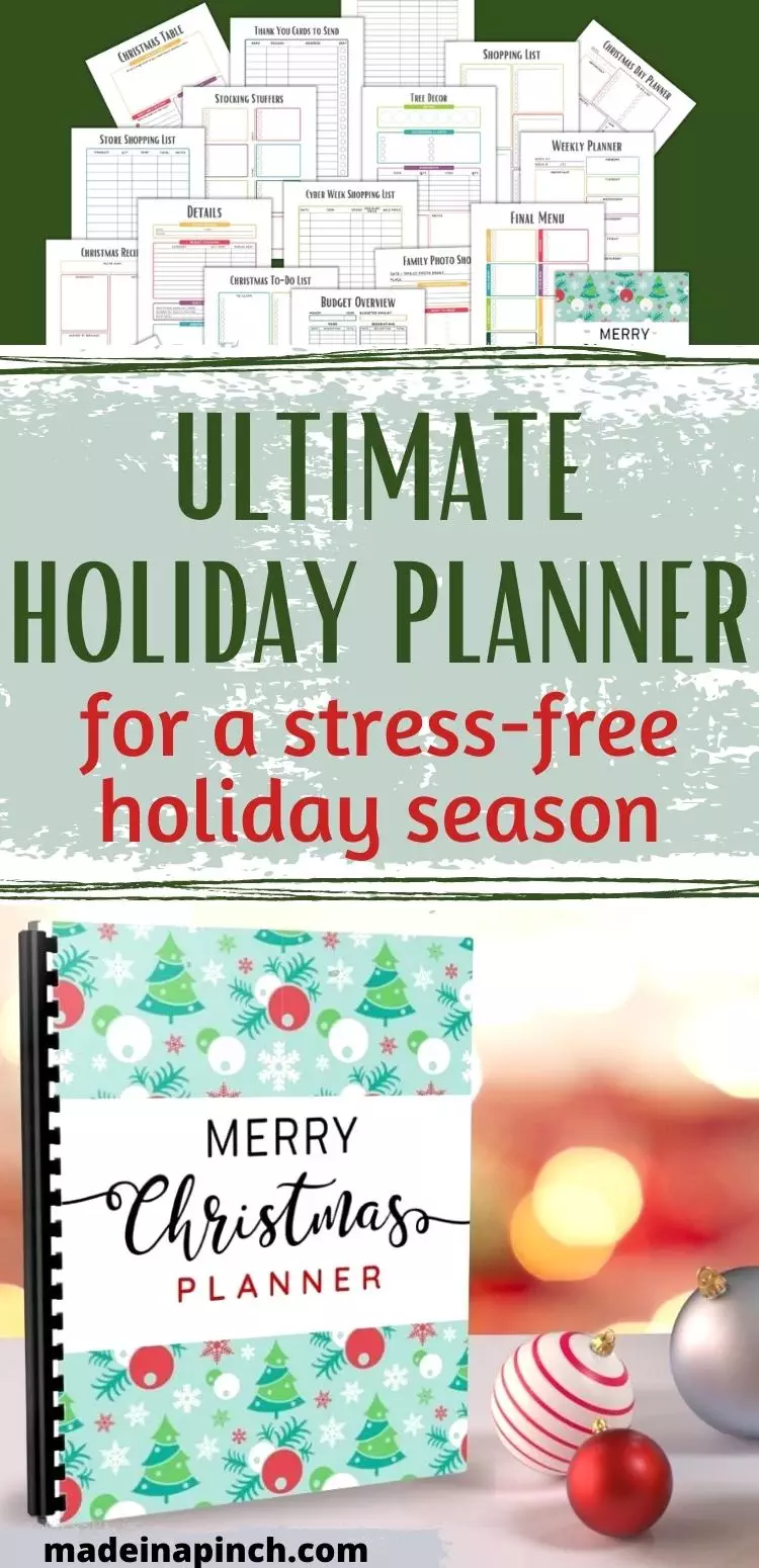 ultimate holiday planner long pin image