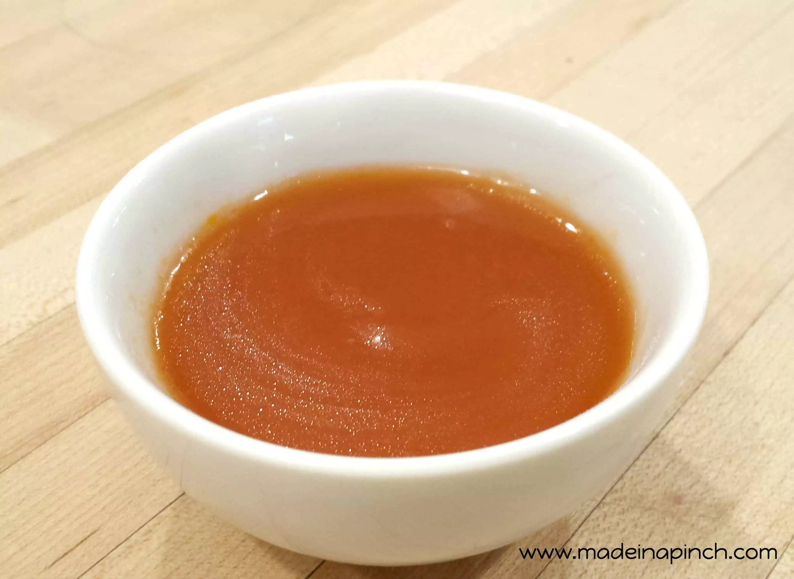 homemade sweet and sour sauce