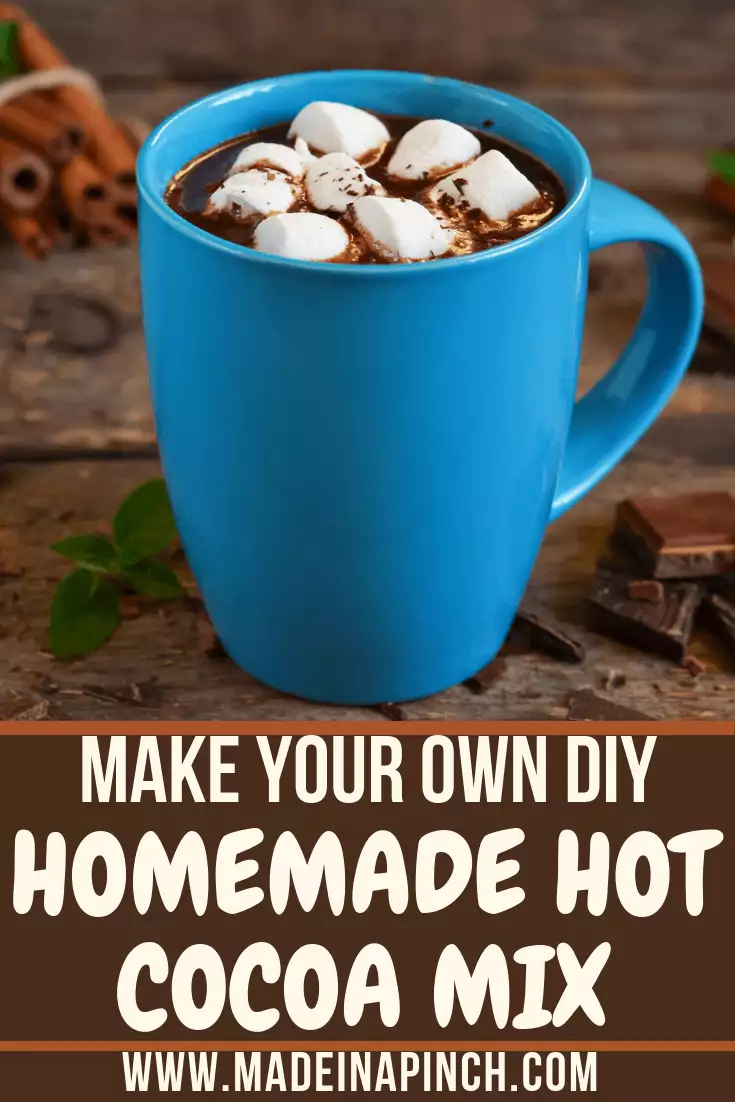Grab our recipe for the best homemade hot chocolate mix at Made in a Pinch. For more great recipes and helpful tips, follow us on Pinterest!