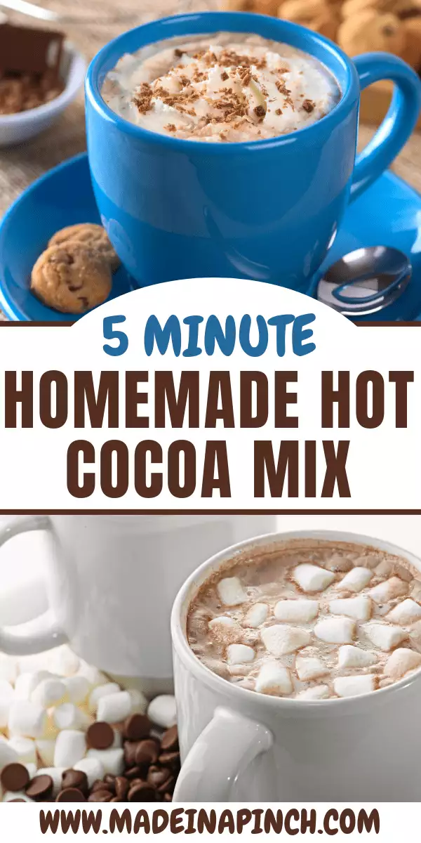 Hot cocoa in bulk? Yes! Grab our recipe for the best homemade hot chocolate mix at Made in a Pinch. For more great recipes and helpful tips, follow us on Pinterest!