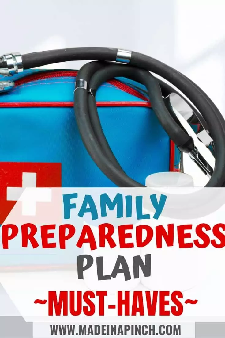 Family preparedness plan pin image 2