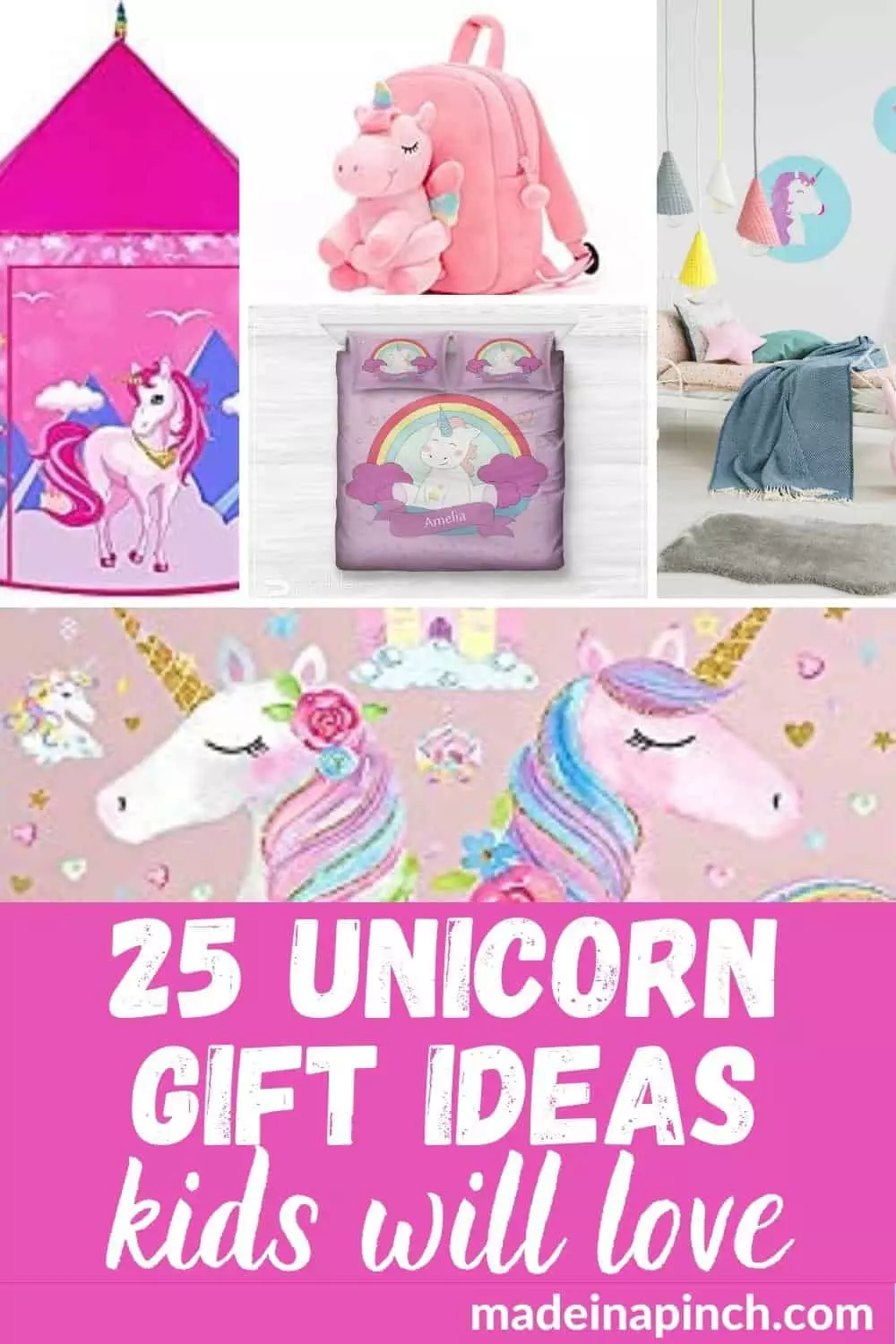 unicorn toys for kids pin image