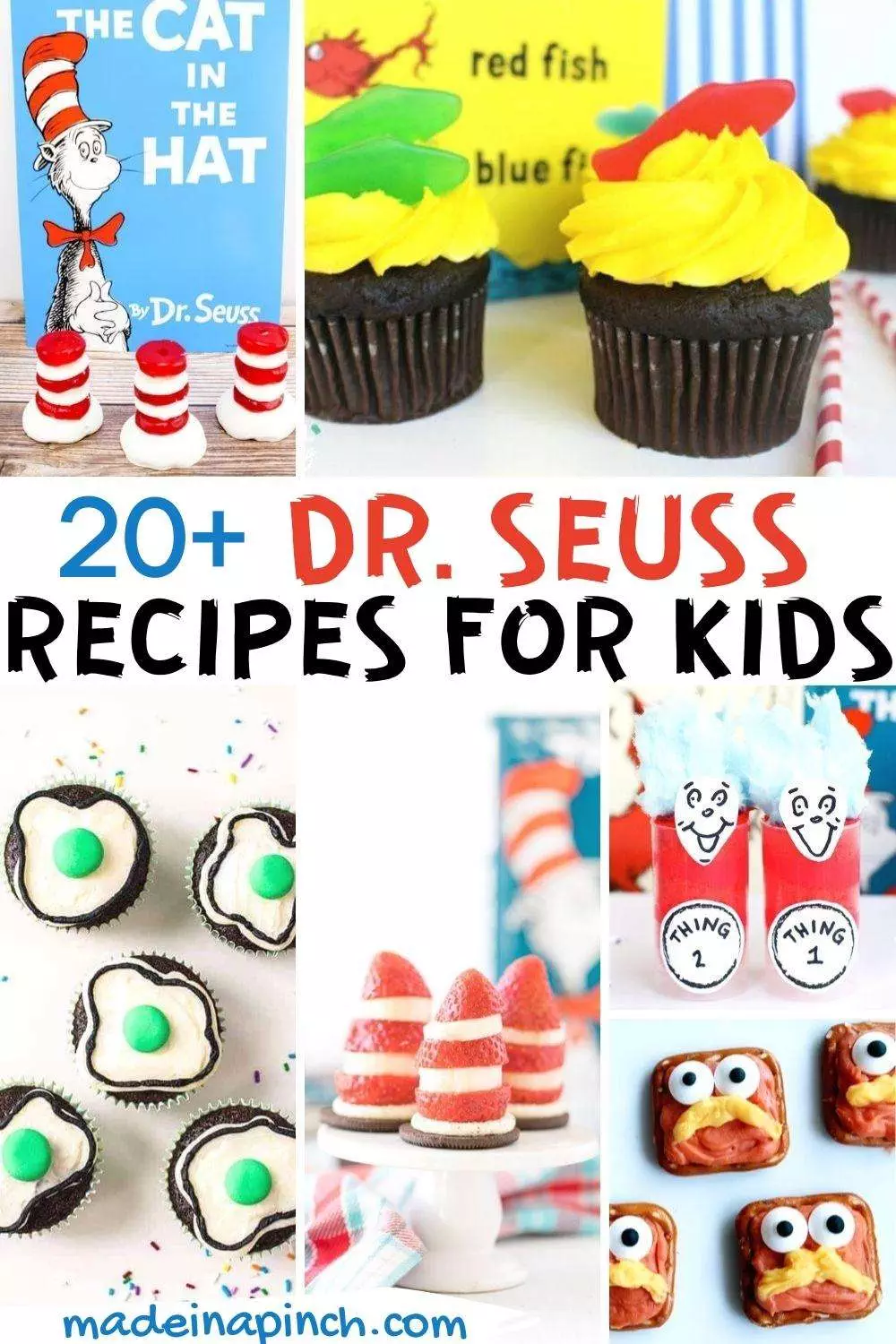 Dr. Seuss-inspired recipes pin