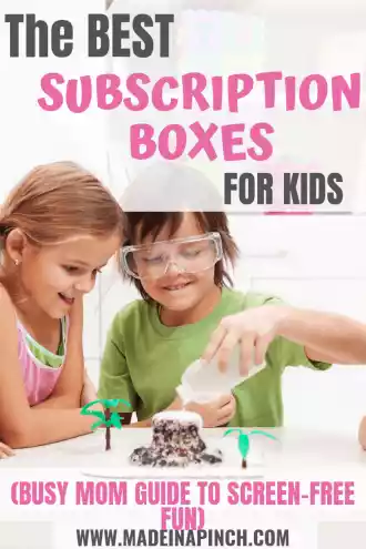 Our list of the best subscription boxes for kids to save you time