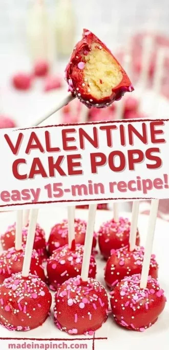 easy cake pop recipe long pin image