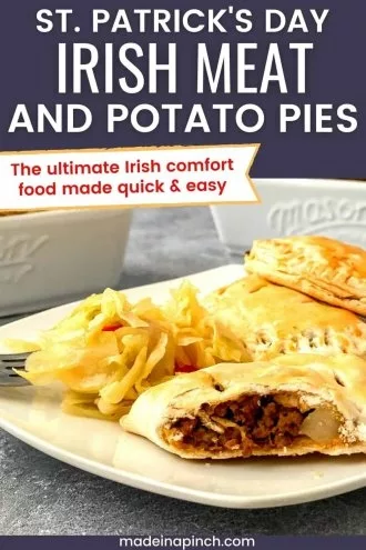 Irish Meat and potato pie pin image