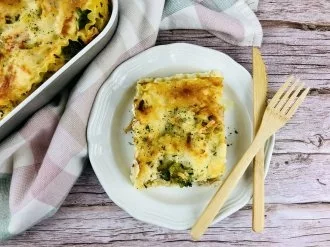 chicken and broccoli lasagna