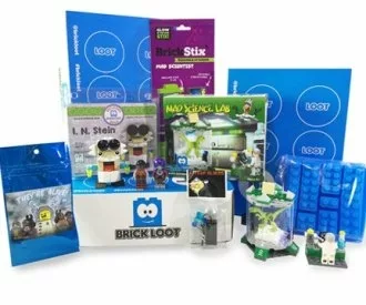 Brick Loot subscription box for kids