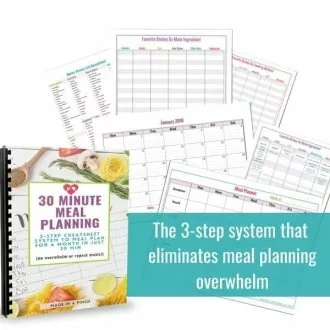 30-minute meal planning system image
