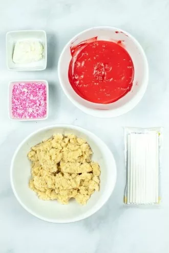 ingredients for easy cake pops