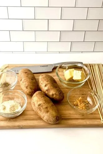 These fancy-looking accordion potatoes are a twist on Hasselback waffle potatoes. Their crispy outer layer is to die for and will leave any potato lover craving more!