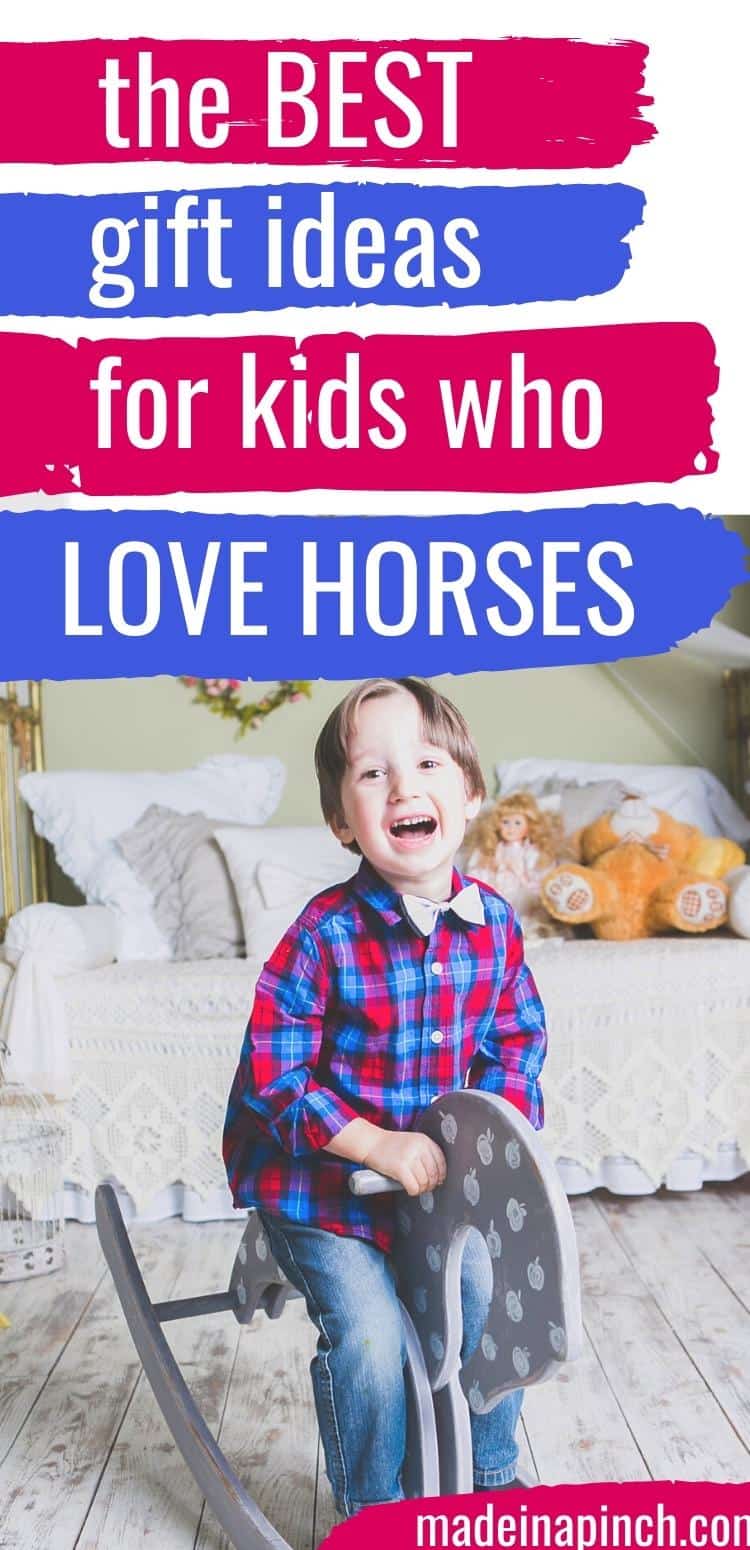 Kid Gifts For Horse Lovers: The Ultimate List - Made In A Pinch